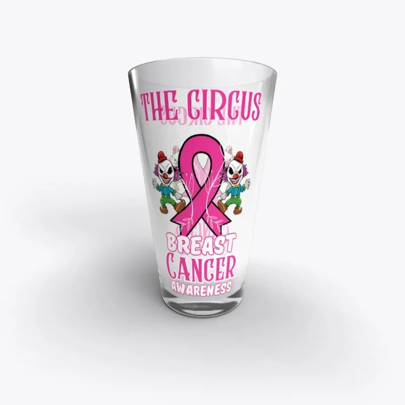 Breast Cancer Awareness Pint Glass 